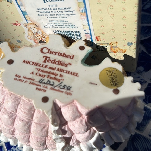 Cherished Teddies Michelle and Michael 910775 - Picture 7 of 7